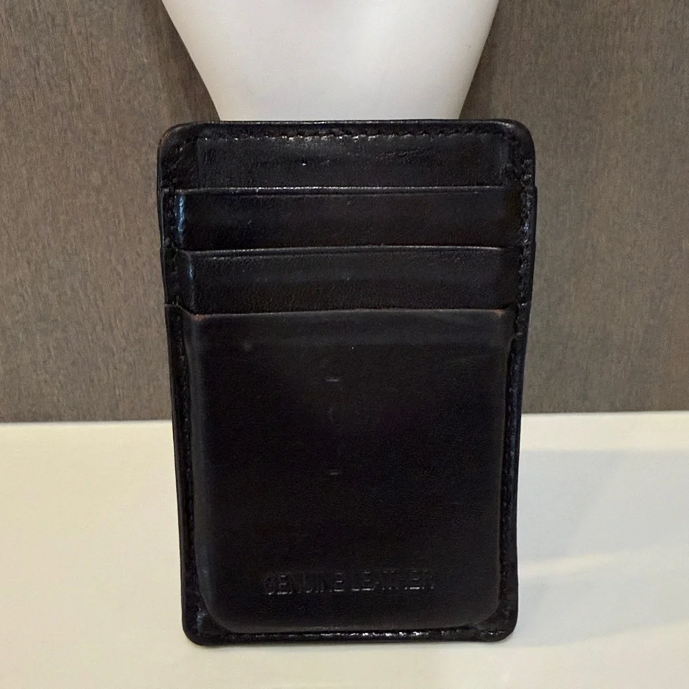 Firenze Genuine Leather Card Holder/Money Clip